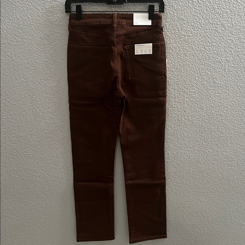 WeWoreWhat Icon Jeans in Cocoa Size 24 - Picture 7 of 10